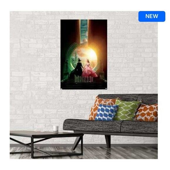🔥Wicked Wall Poster 22.3" x 34" BNWT🔥 - Picture 2 of 4